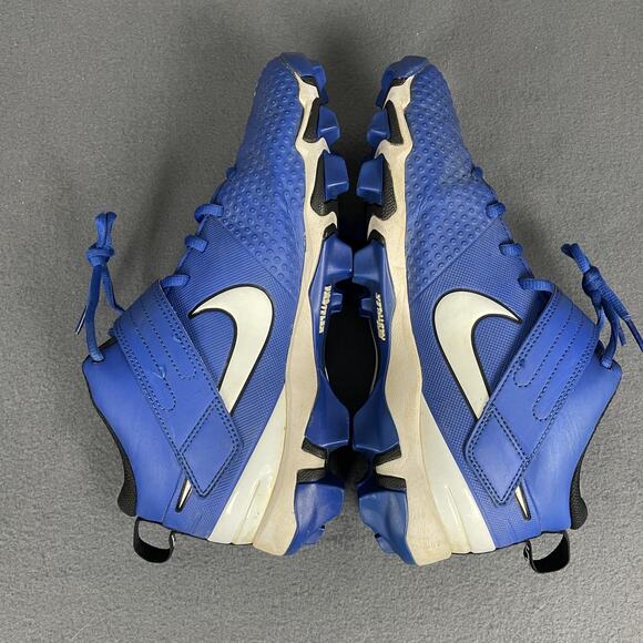 Nike Force Trout 8 Pro MCS Baseball Cleats Shoes Mens 8 Game Royal Blue White - Picture 9 of 12